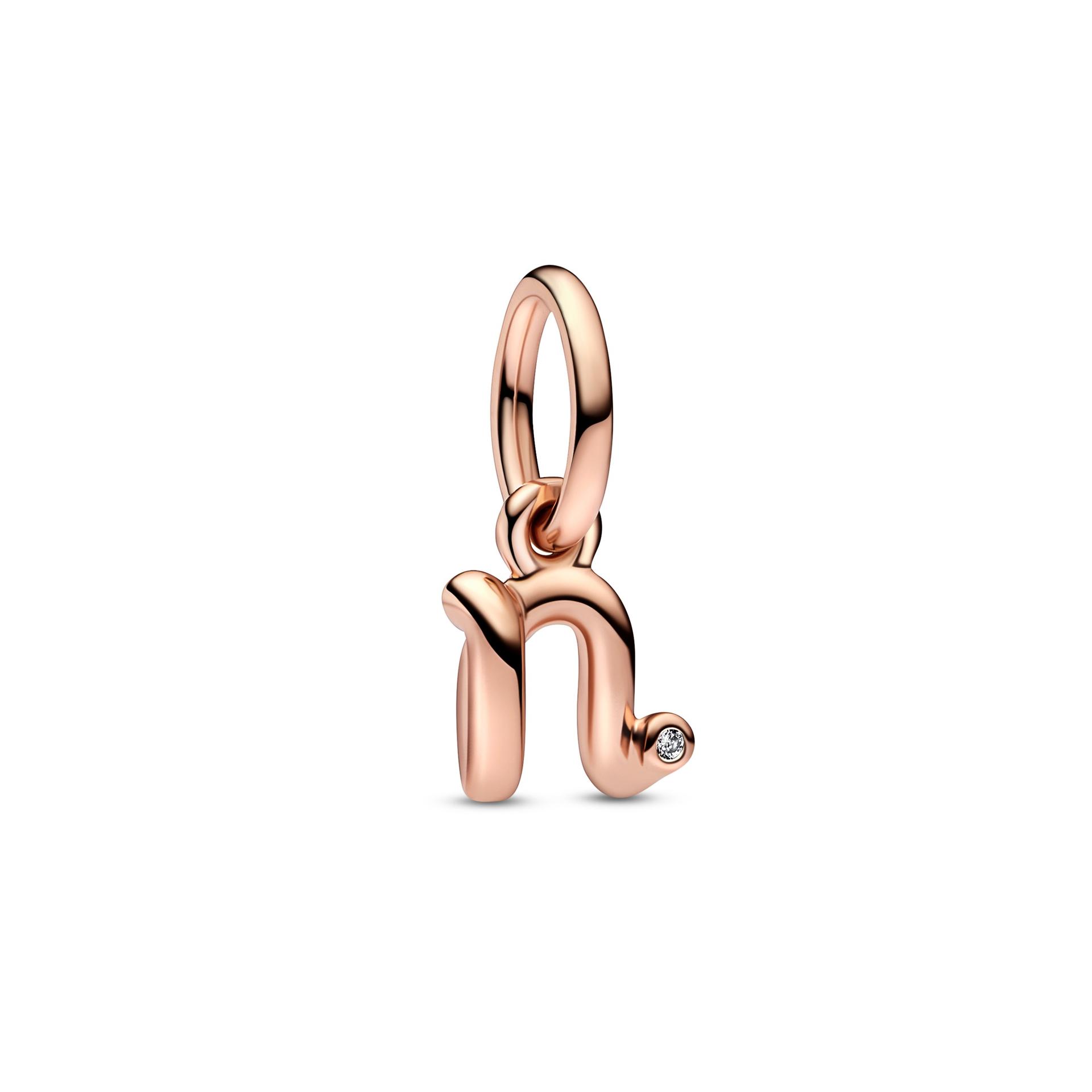 Letter Script Alphabet Dangle Charm