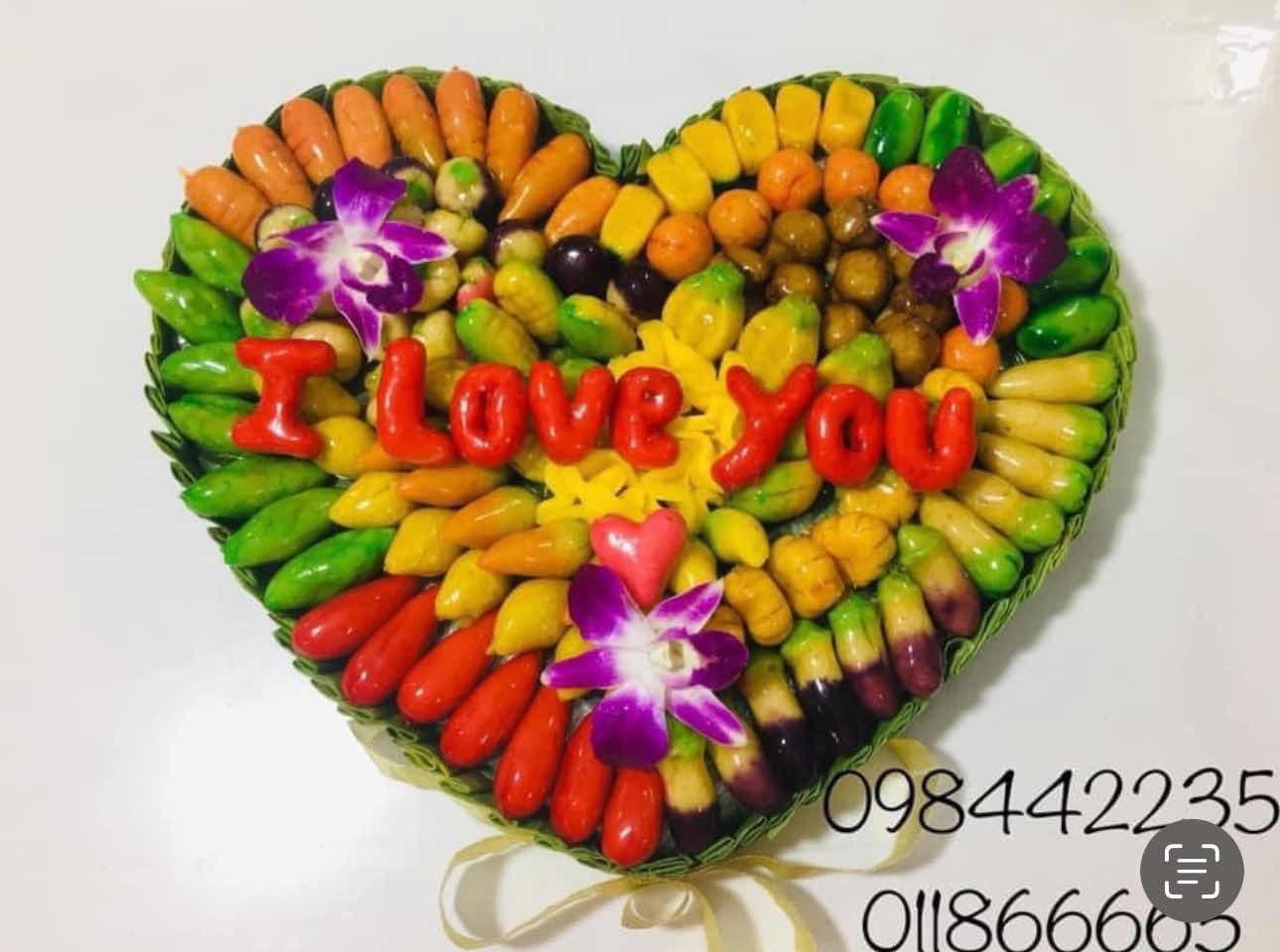 នំបេះដូង25$