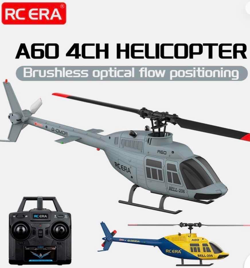 RC ERA 1/42 BELL-206 A60 4CH Helicopter Optical Flow Positioning 6-Axis RC Plane