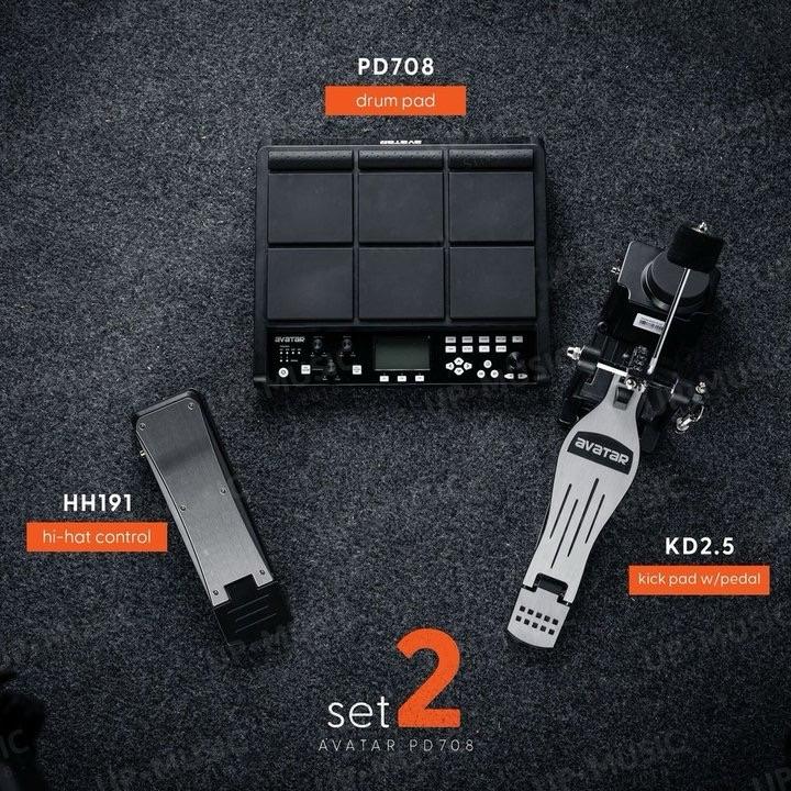 🥁 Avatar PD708 Electronic Drum & Sample Pad