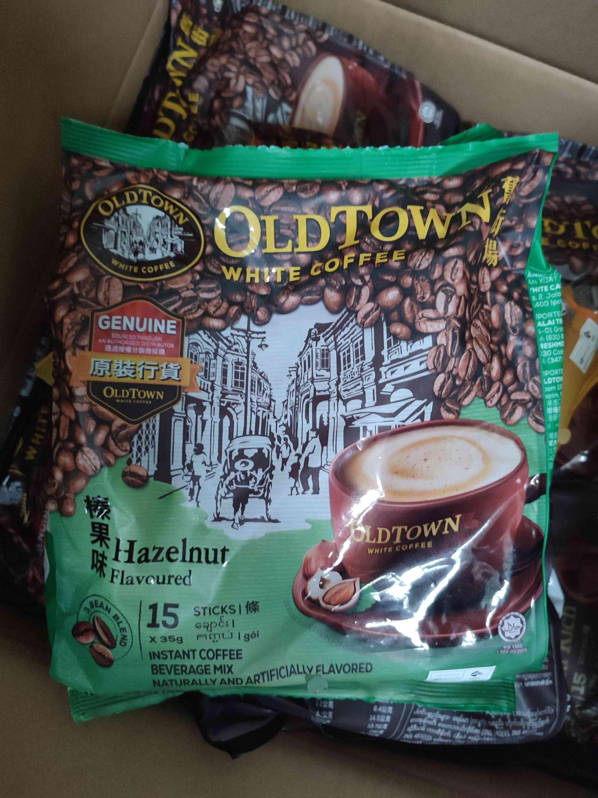 Old town white coffee 3in1 hazelnut