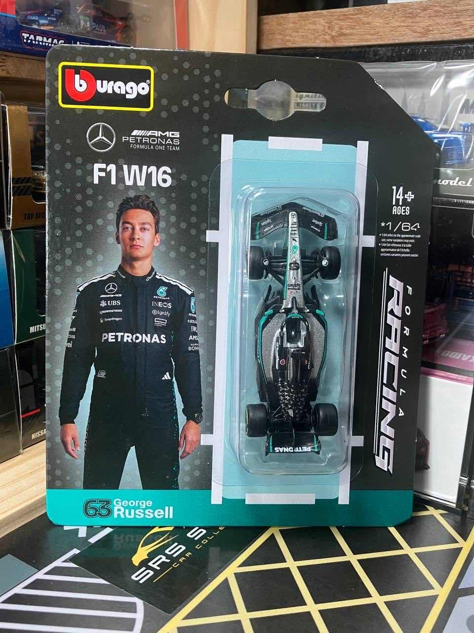 1/64 Mercedes GEORGE RUSSELL 63