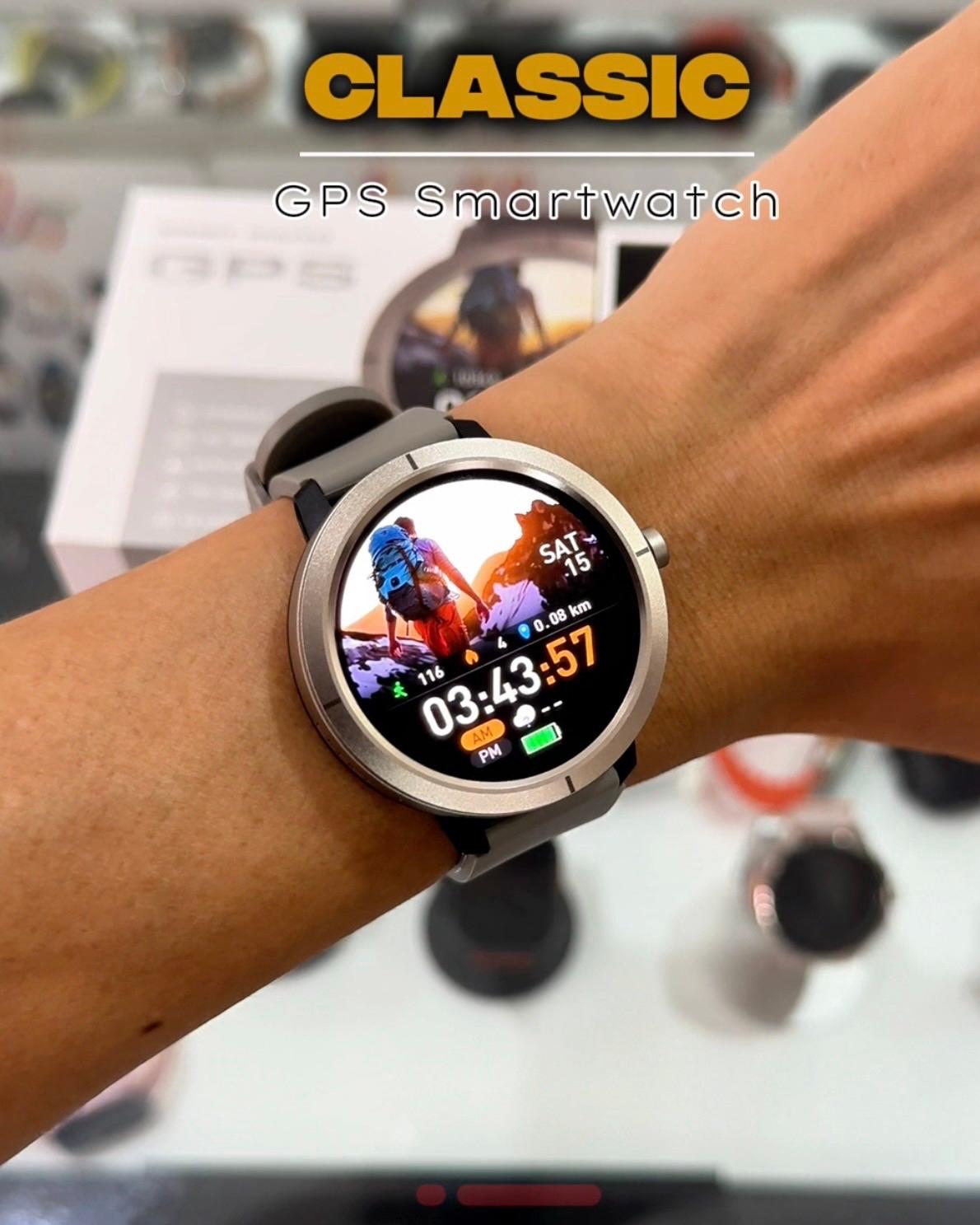 ⏱️DM76តូច GPS 5ATM(ការពារទឹក៥០ម៉ែត្រ)