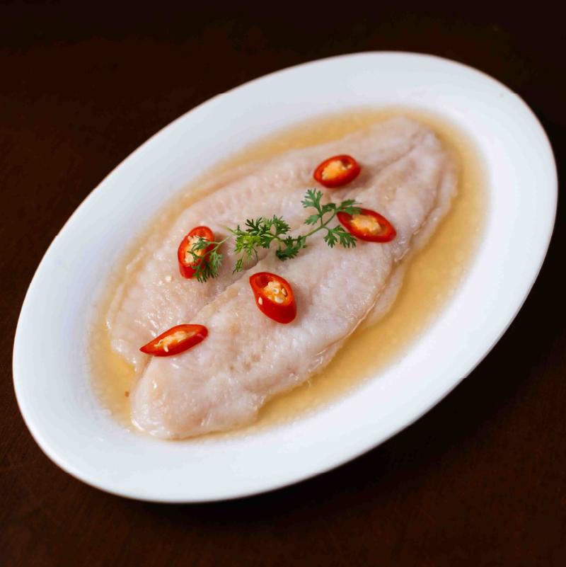 Steamed Dory Fish 