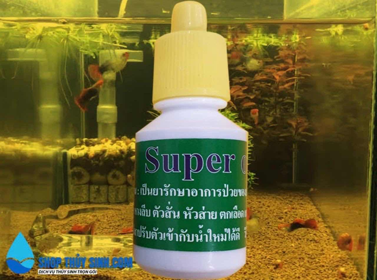 ថ្នាំជំនួយកម្លាំងត្រី ធ្វេីឲត្រីមានសុខភាពល្អ/ Super One