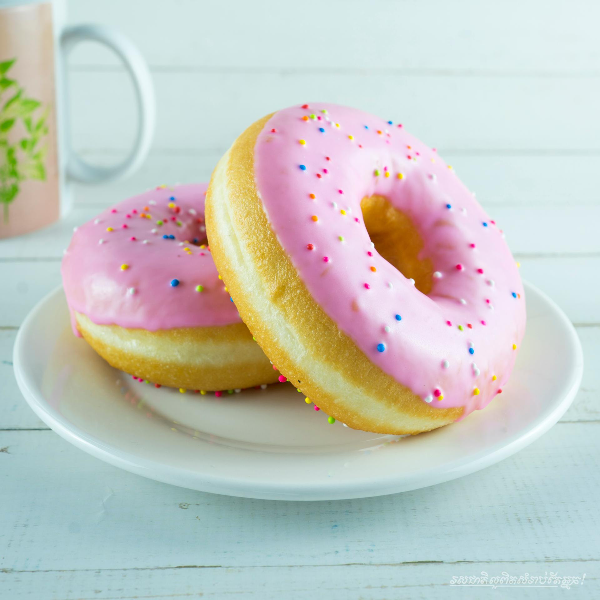 Strawberry Donut 1pcs