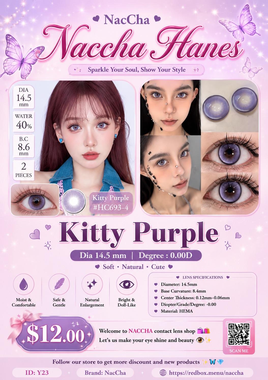 Kitty Purple