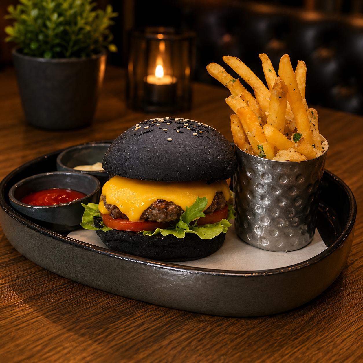 Cheddar Cheese Burger