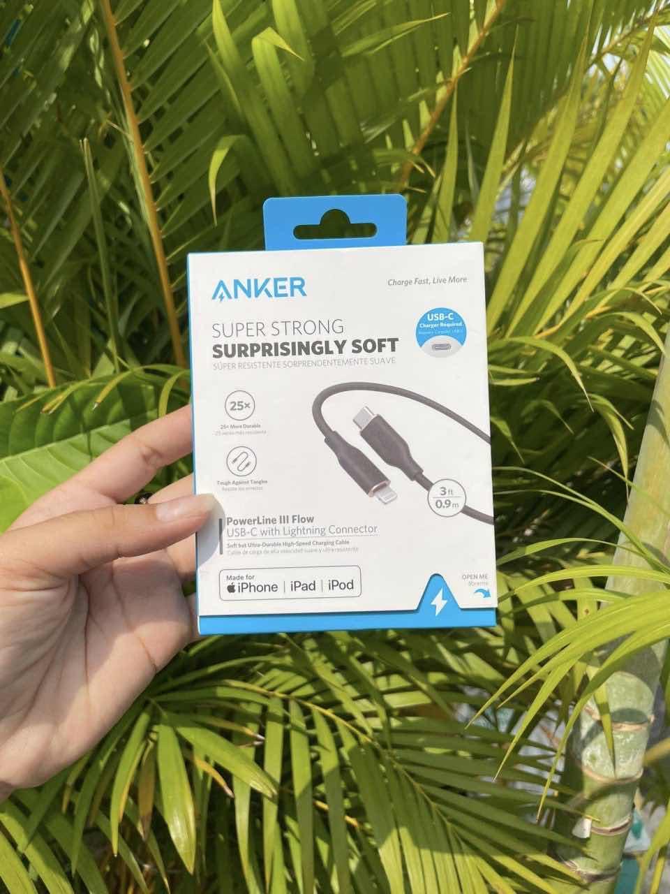 Cable Anker Charger iPhone fast Charging