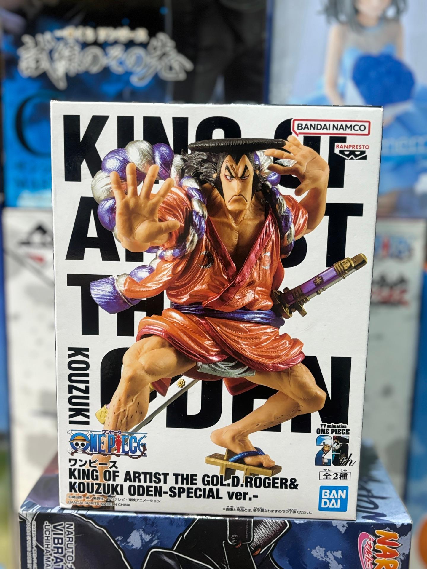 Banpresto One Piece King of Artist The Gol.D.Roger & Kouzuki Oden -Special ver.- figure