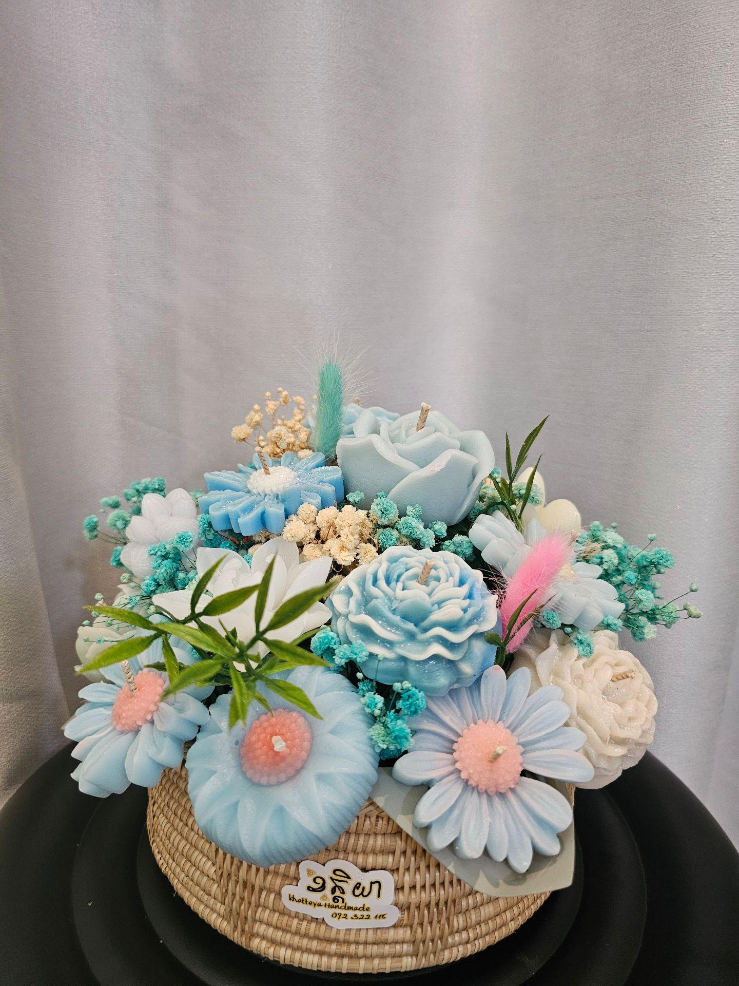 Gift Candle flower (M)