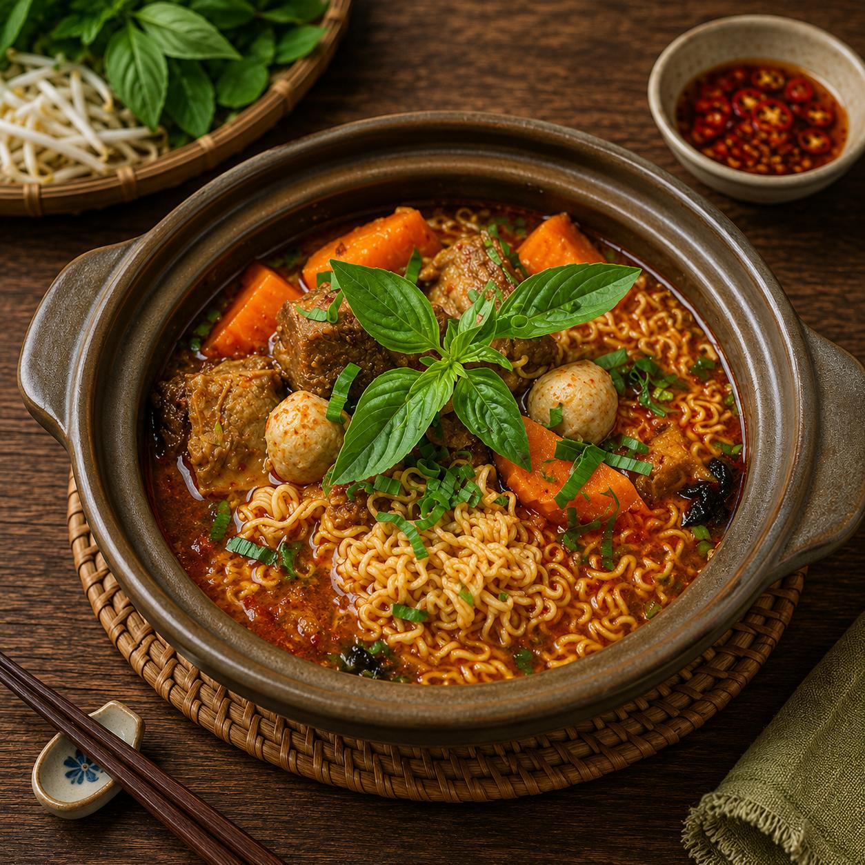 មីខគោ / Stewed Beef Noodle