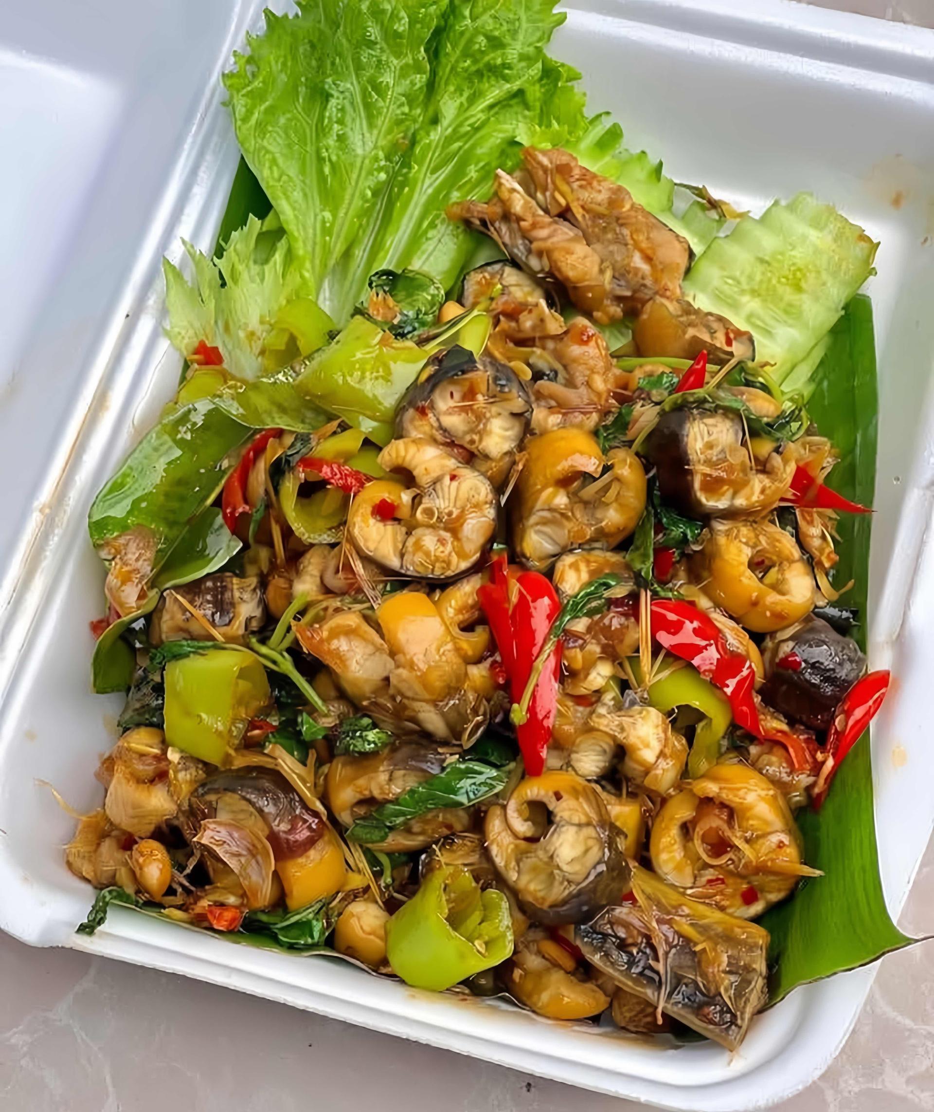 អន្ទង់ឆាម្រេះព្រៅ  . អន្ទង់អាំងអំបិលម្ទេស . អន្ទង់ឆាក្តៅ