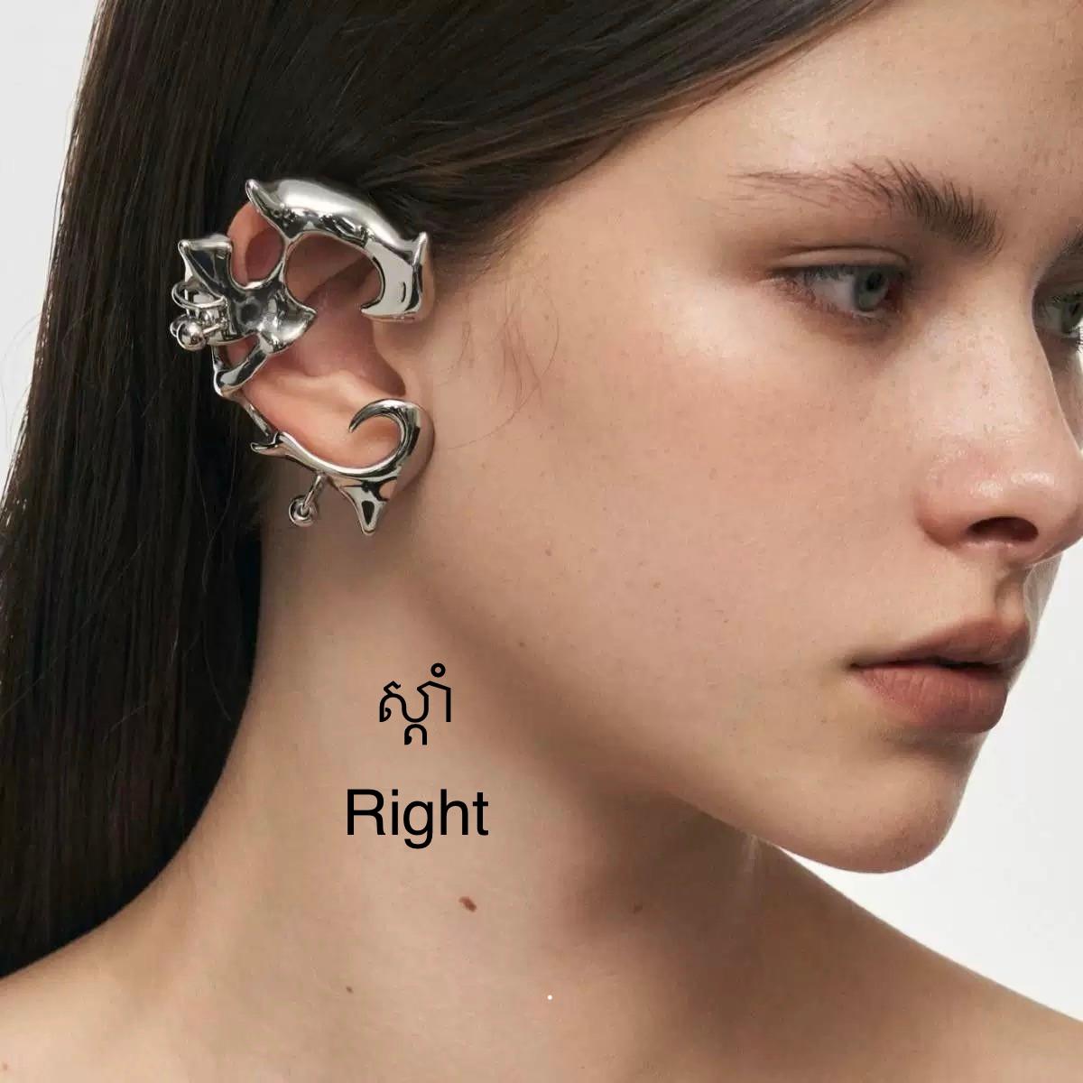 Earrings-ក្រវិល E0049