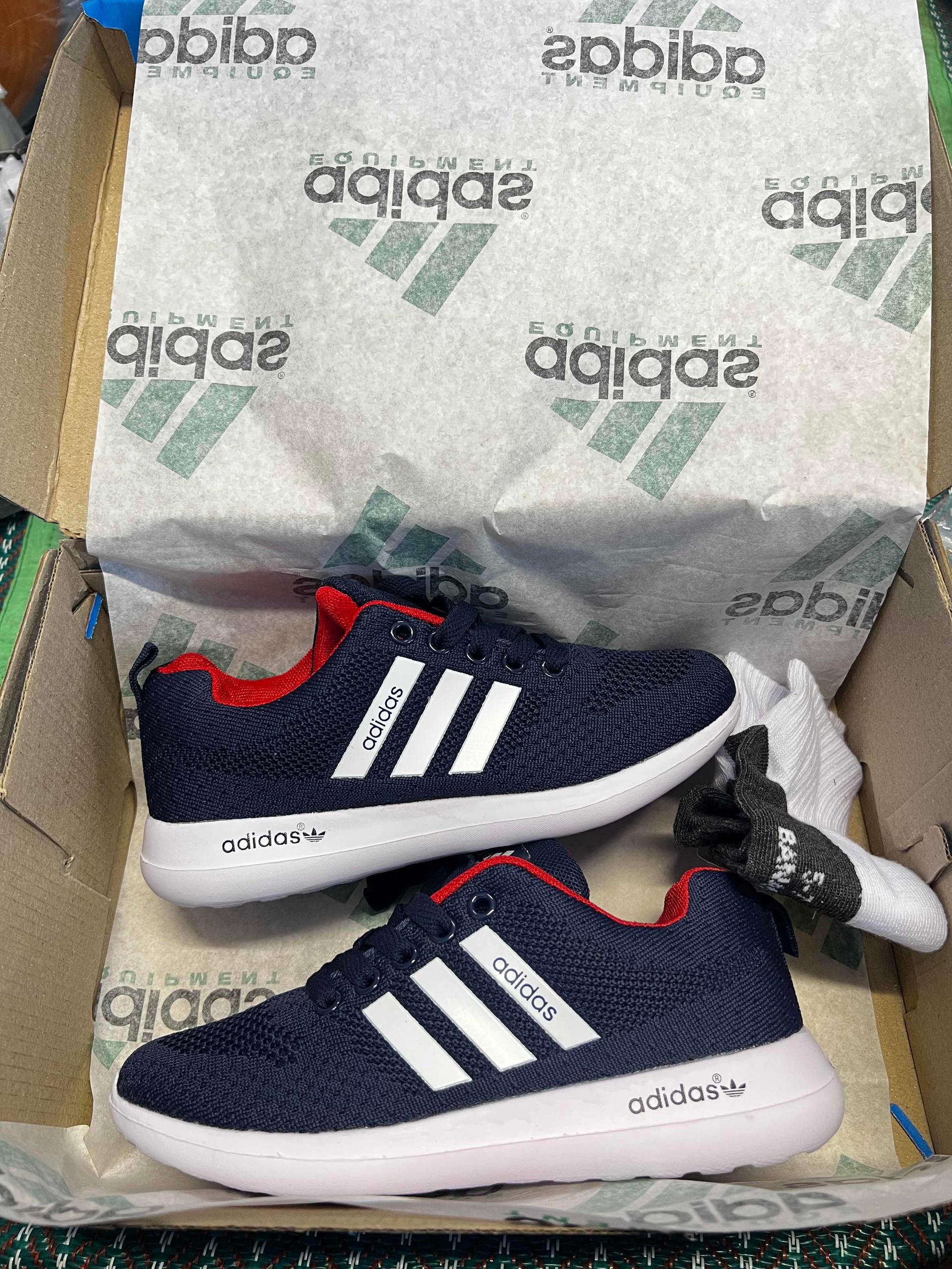 Adidas Dark Blue Red