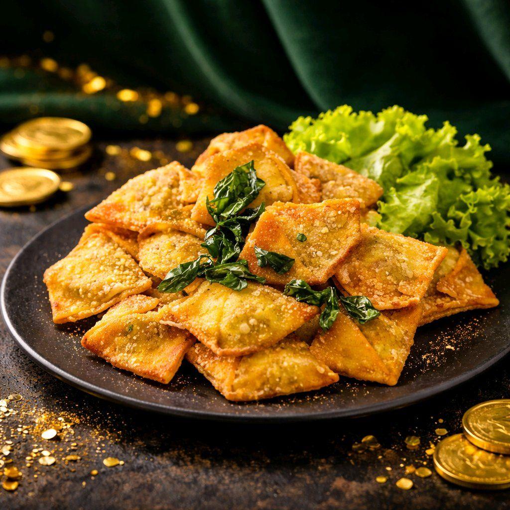 កៀវបំពងស្រួយ / Crispy Fried Wonton