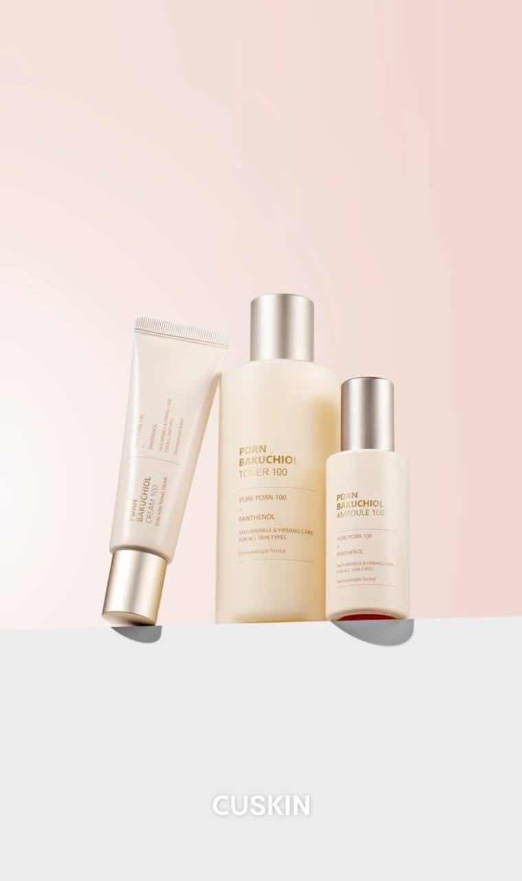 PDRN Bakuchiol 100 ( Toner + Ampoule + Cream )