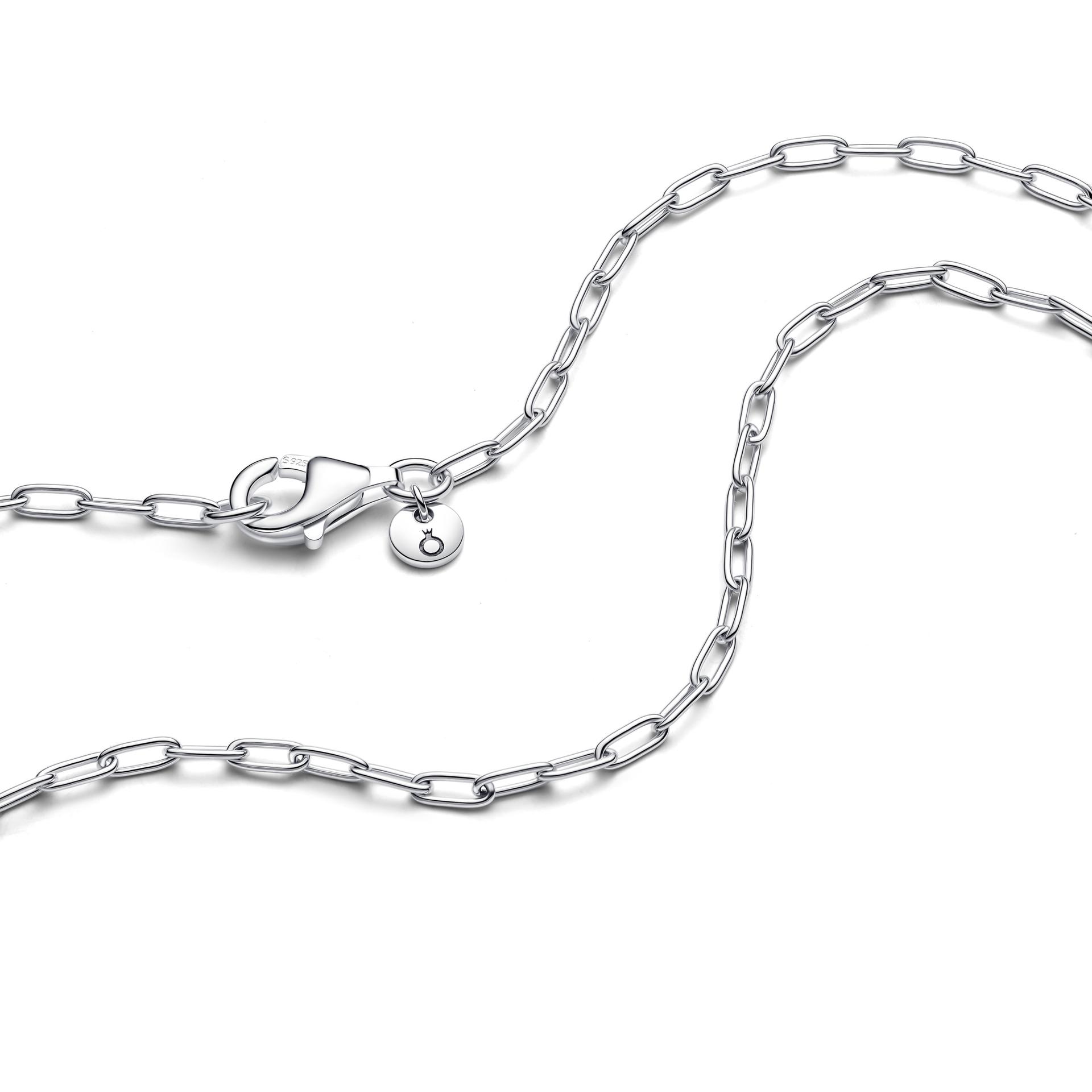 Elongated Link Chain Necklace
