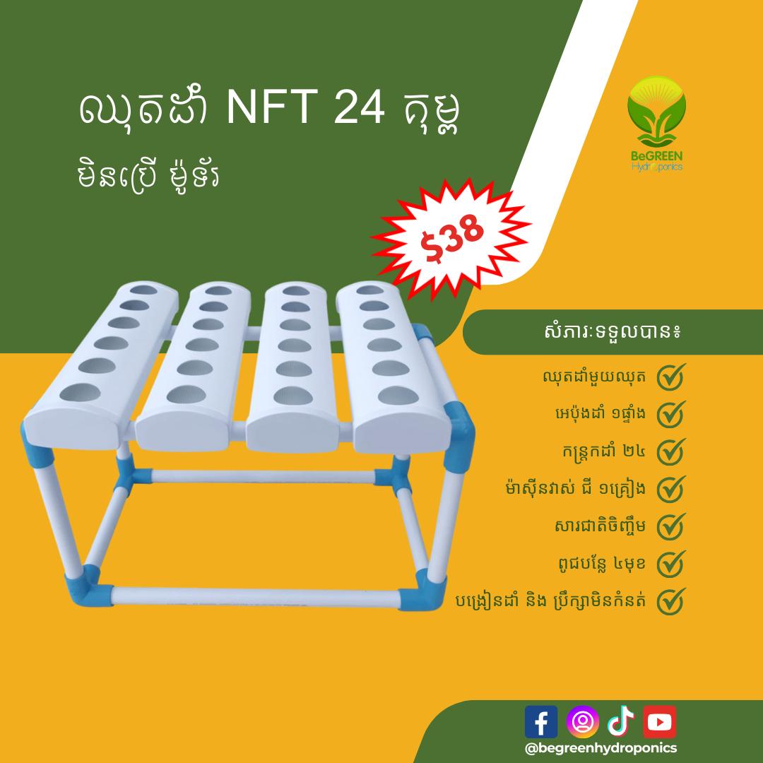 ឈុតដាំ NFT 24គុម្ព អត់ម៉ូទ័រ