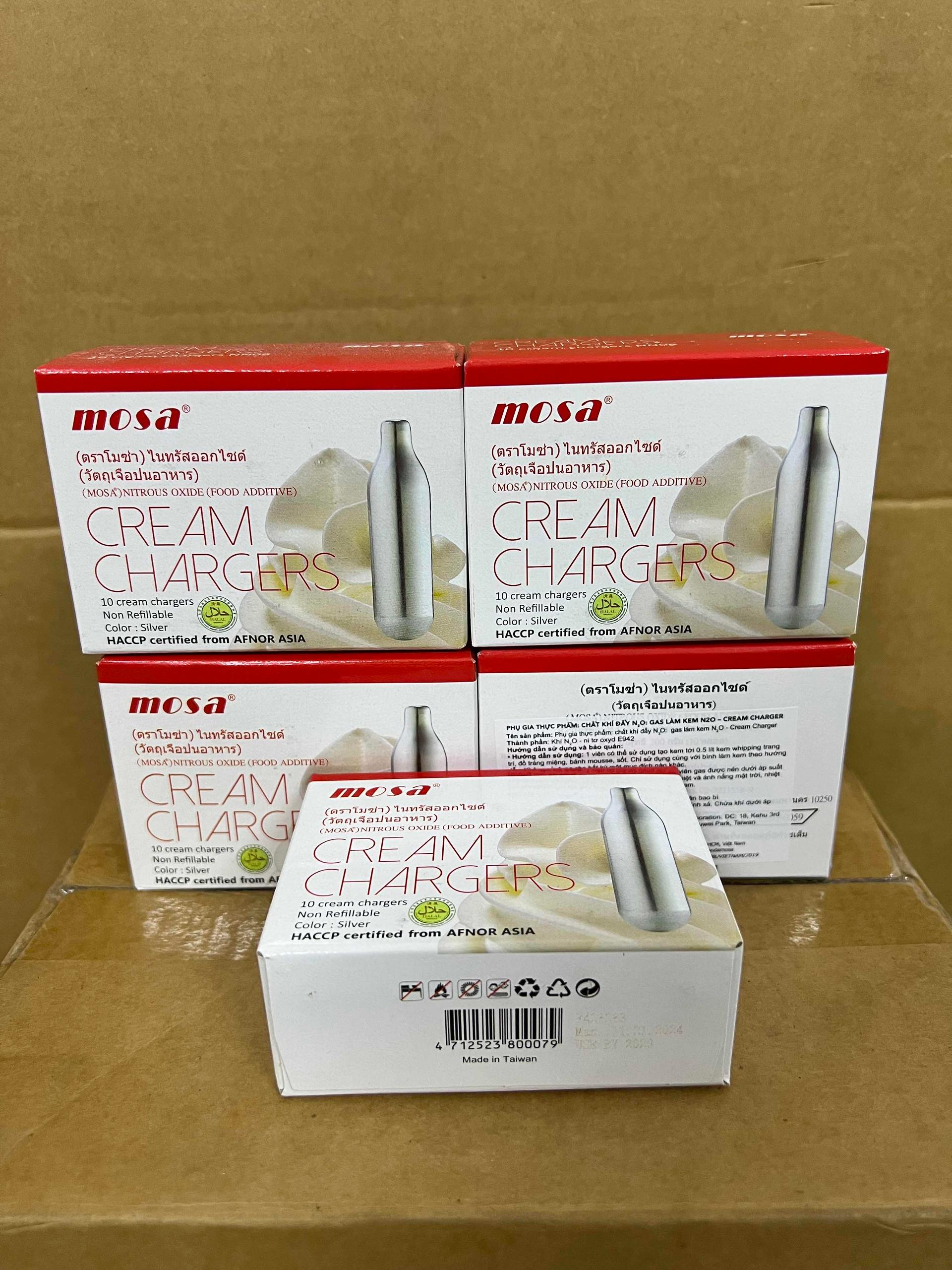 ហ្គាសគ្រីម Mosa Cream Charger