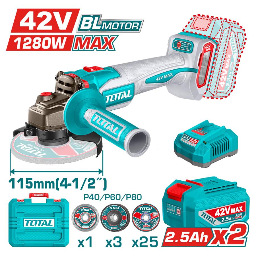 Cordless Angle Grinder 42V