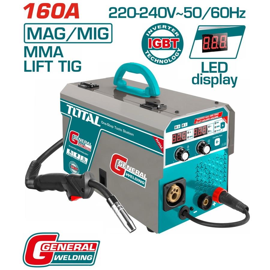 Inverter MAG/MIG/MMA/TIG Welding Machine 160A