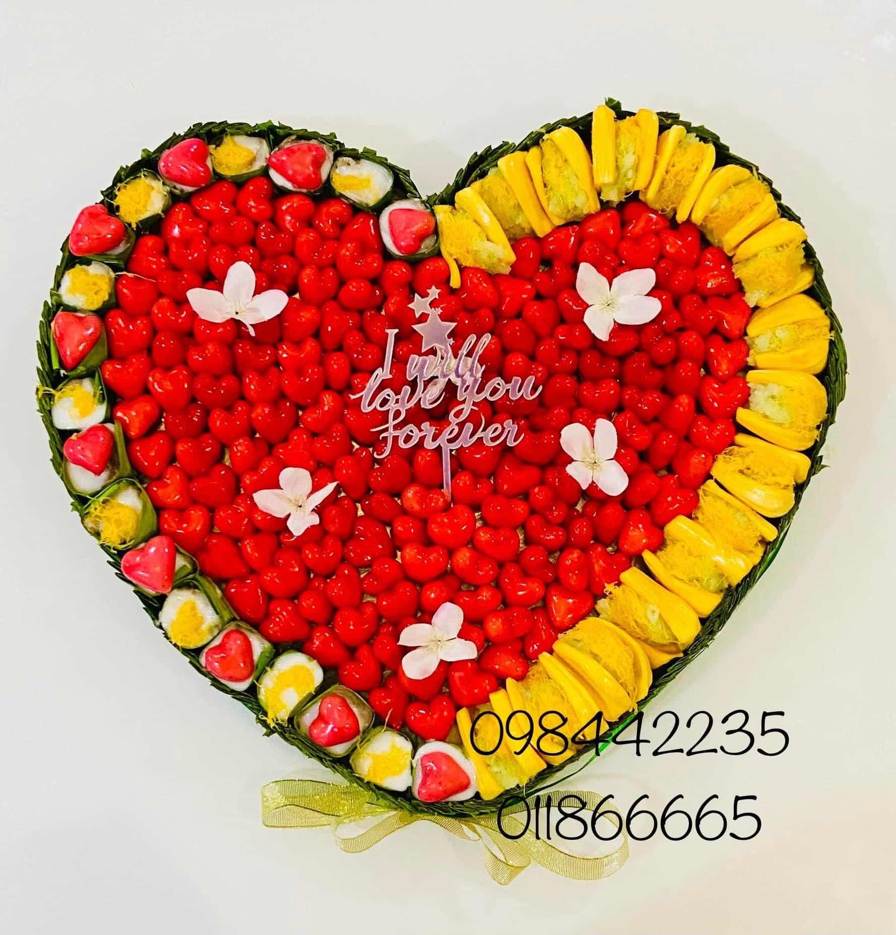 នំបេះដូង50$