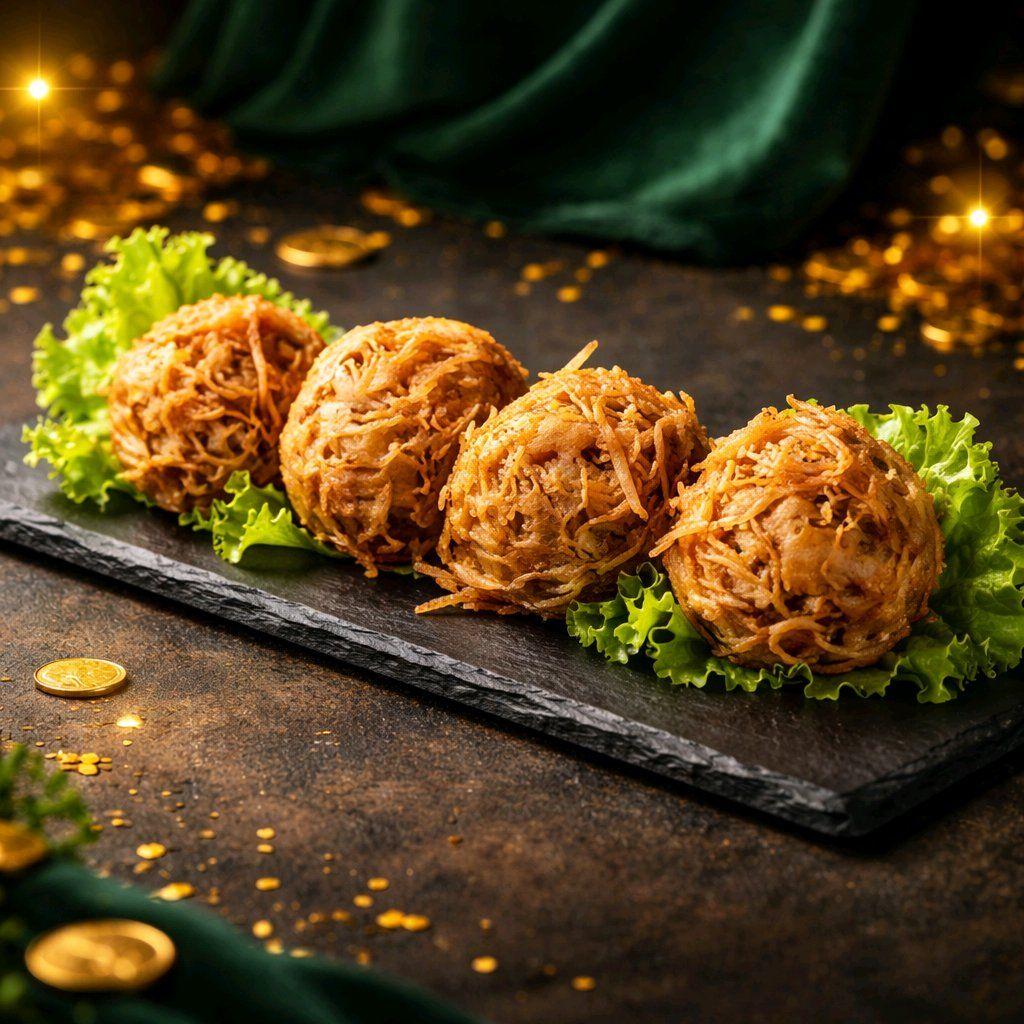 កូននាង / Deep Fried Minced Pork with Taro