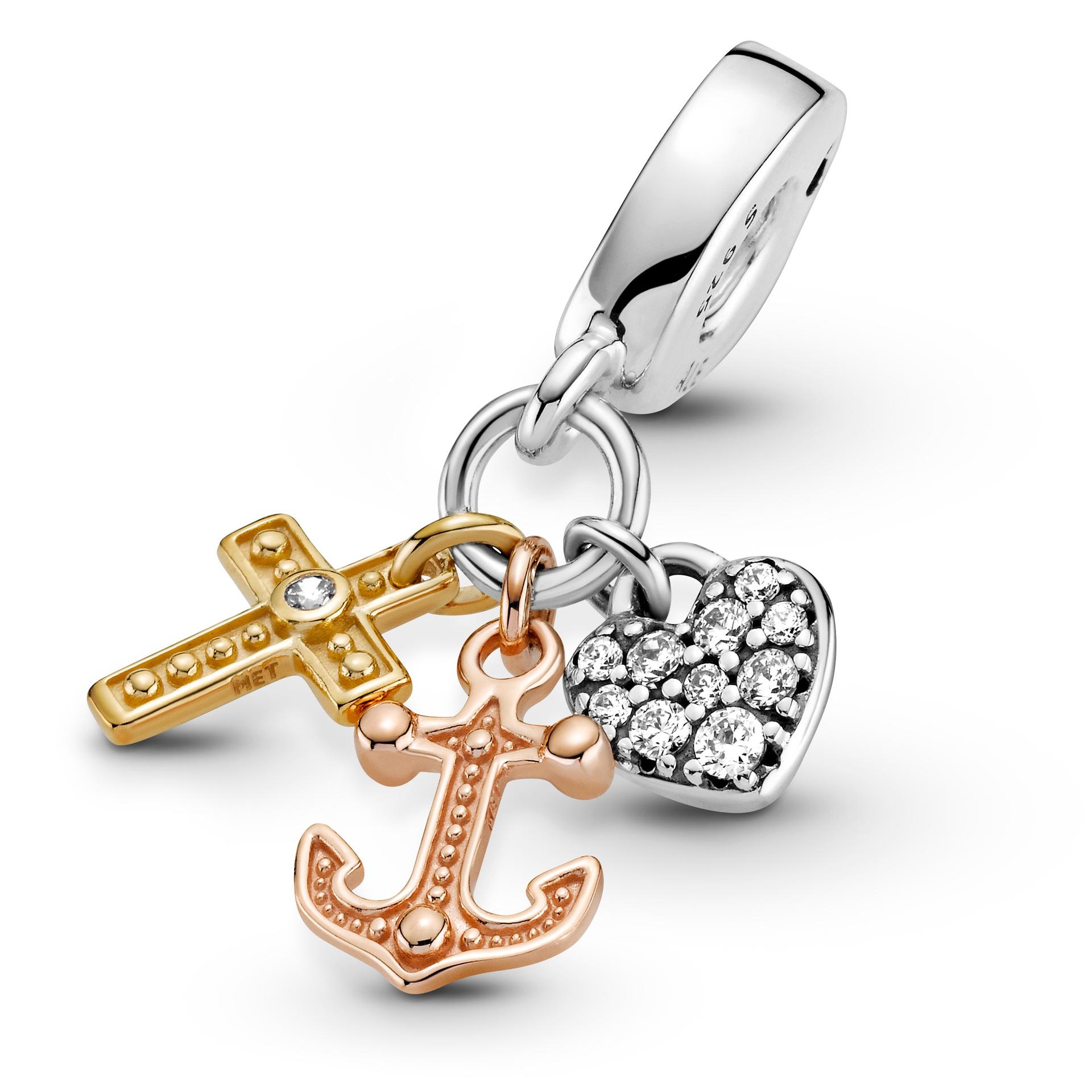 Pandora Faith Hope and Love Dangle 