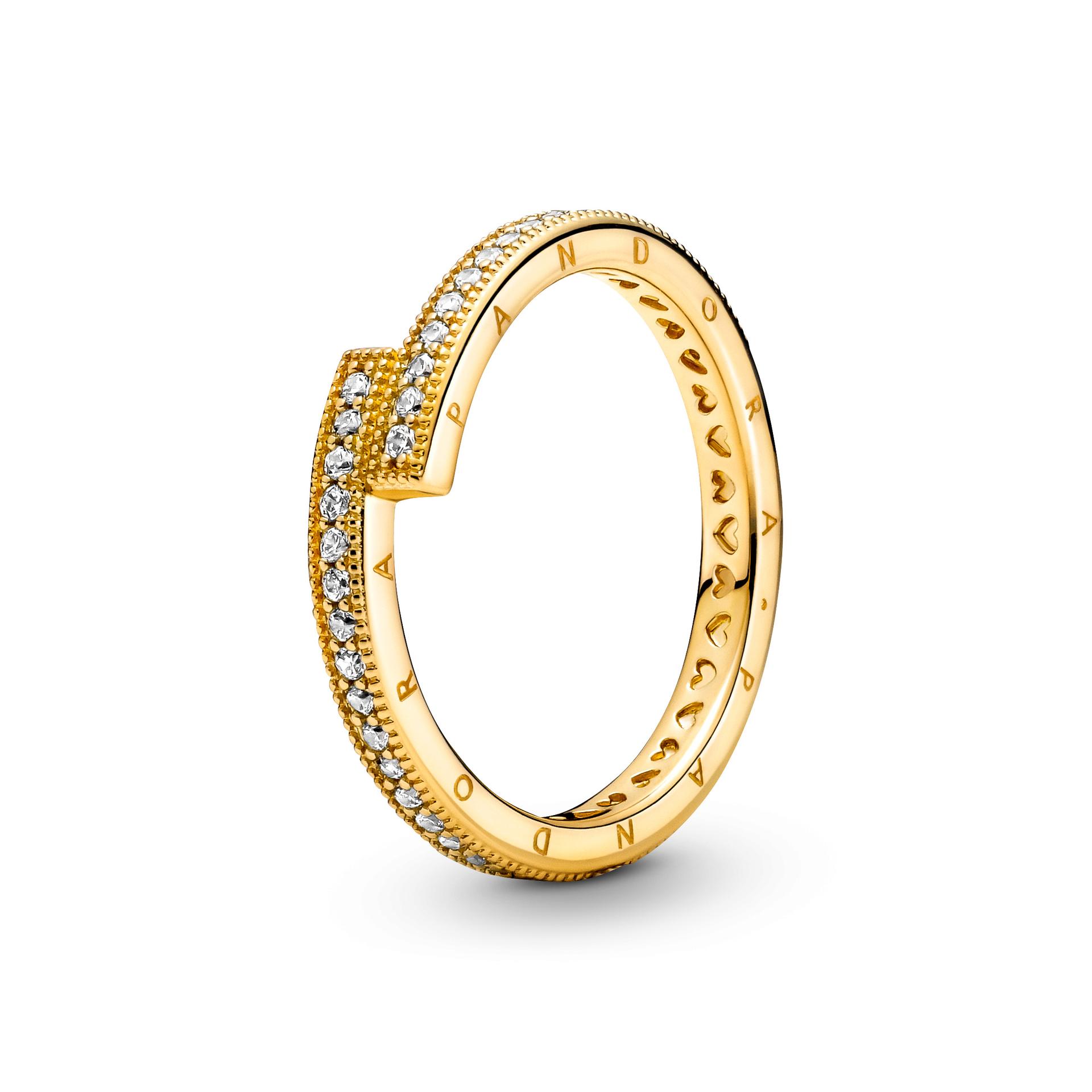 Sparkling Overlapping Ring 