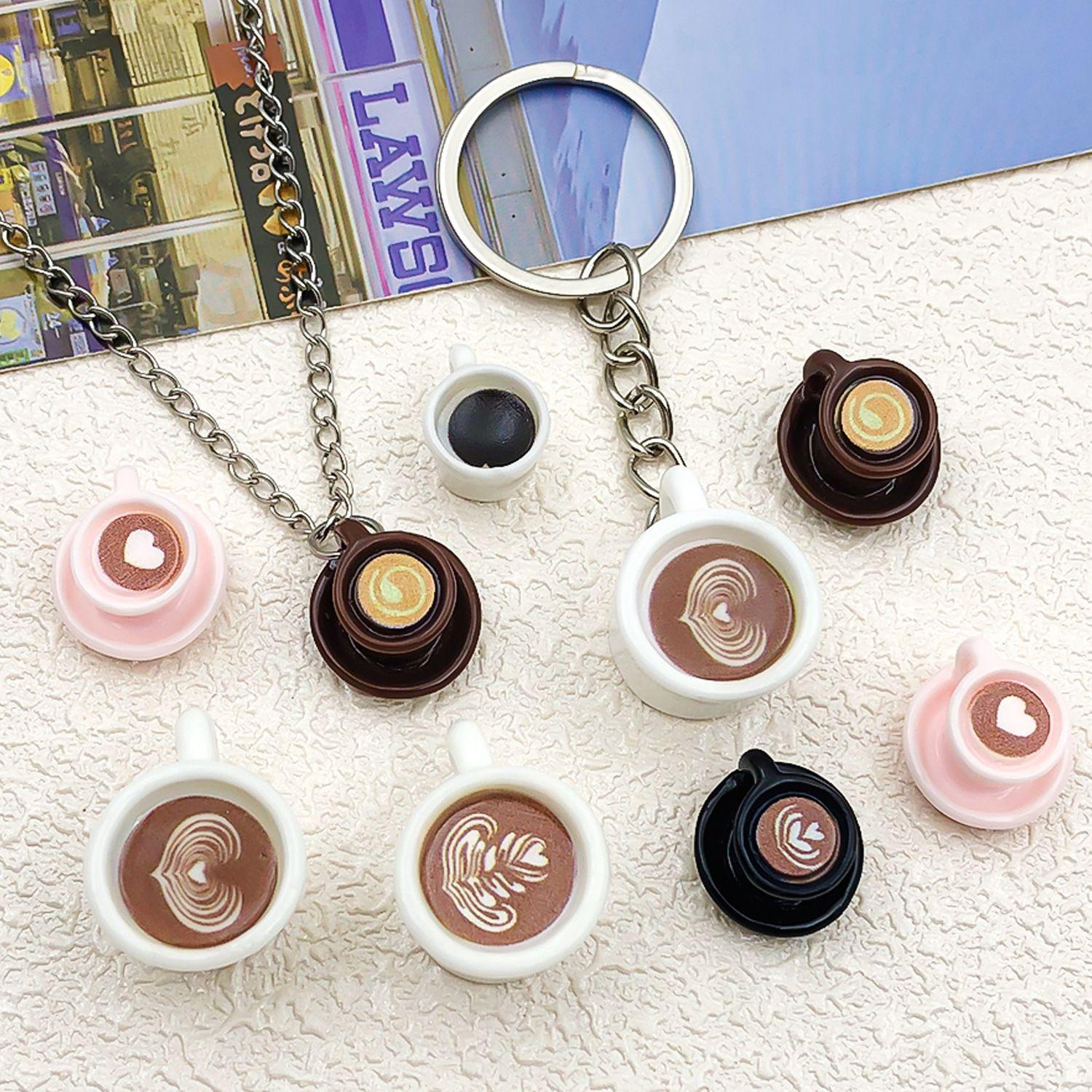 Coffee cup pendant