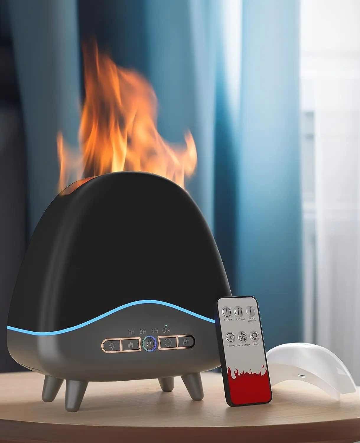 Simulation Flame Aroma Diffuser