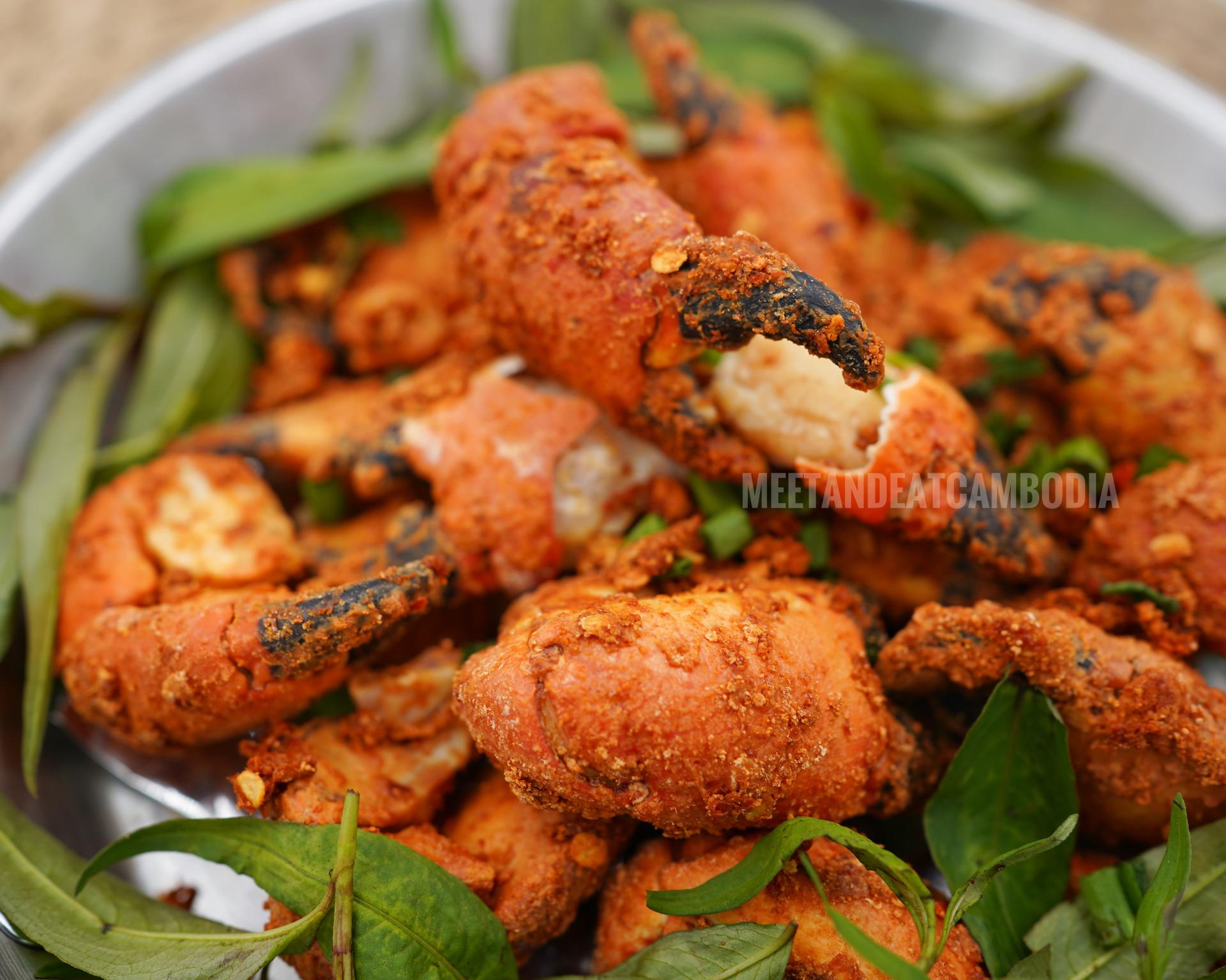 ដង្គៀបក្តាមលីងអំបិលម្ទេស