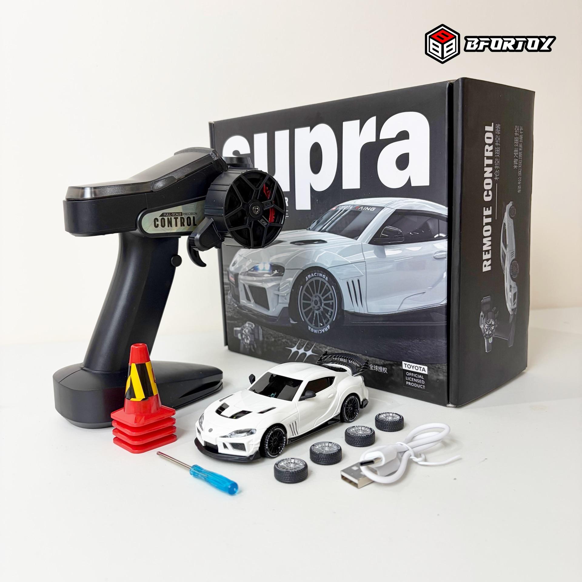 ឡានបញ្ចា Drift Rc ទំហំ 1/43 - Toyota Supra