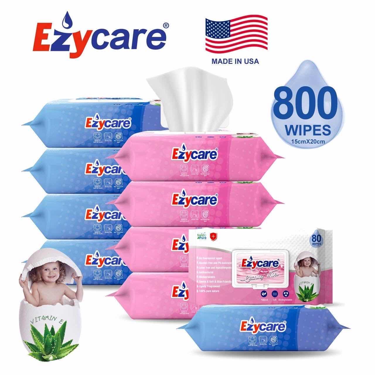 Ezycare  ក្រដាសសើម 