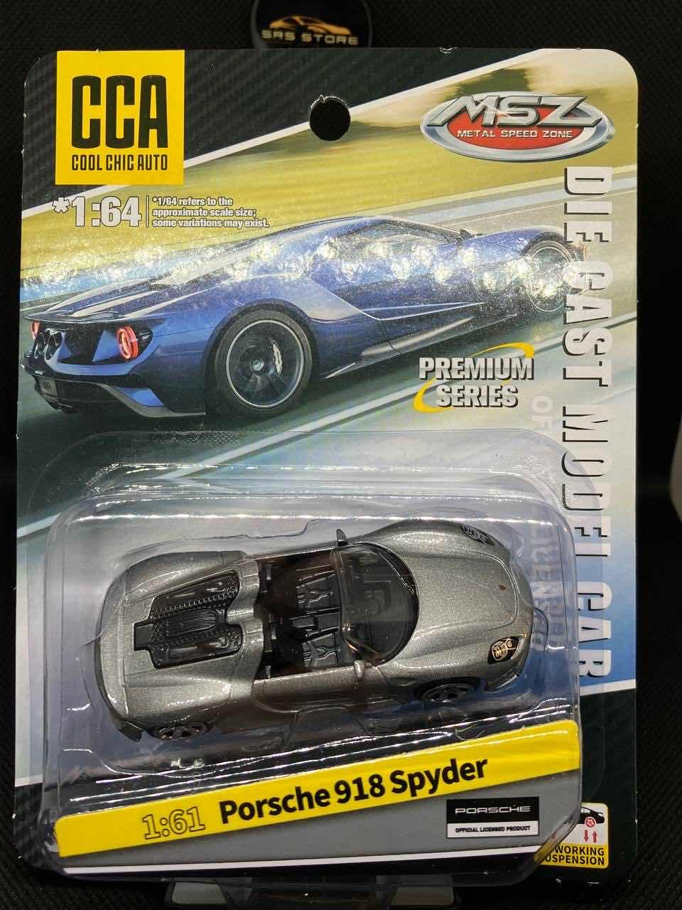 1/64 Porsche 918 Spyder🩶