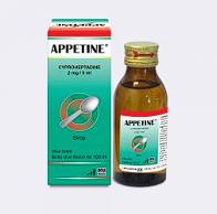 Appetine (cyproheptadin 2mg/5ml) Syrup