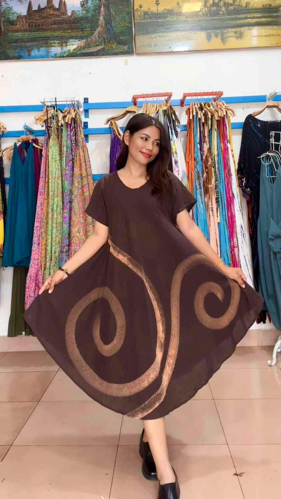 រ៉ូប Printed B