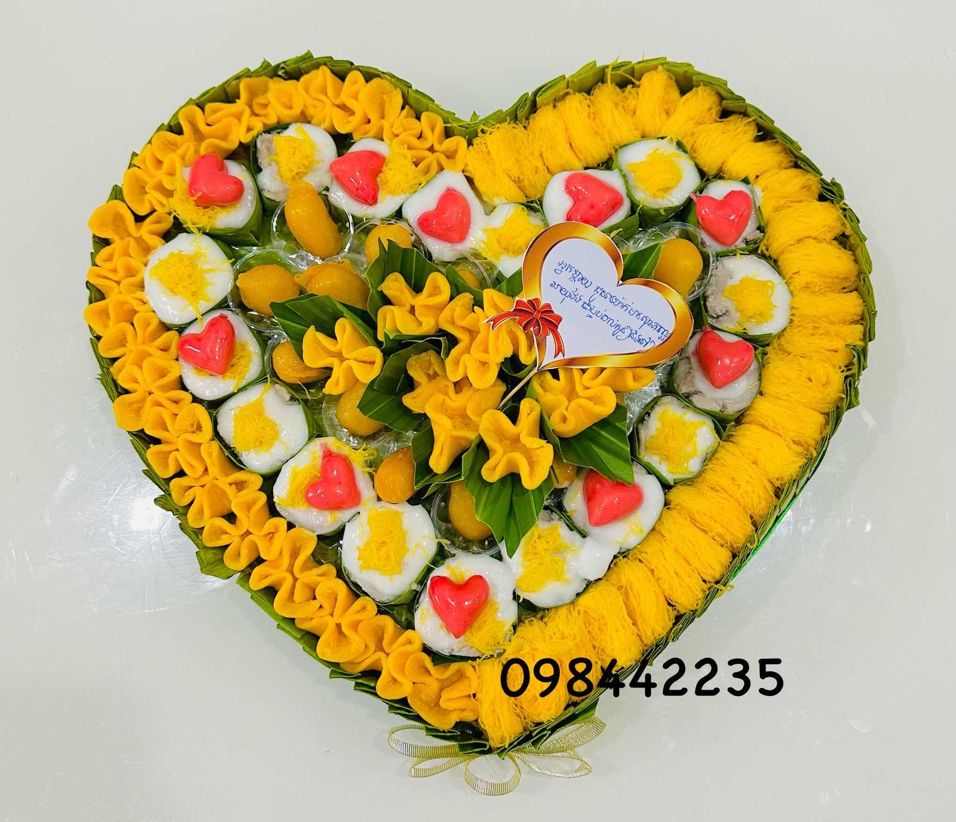 នំខេក បេះដូង30$