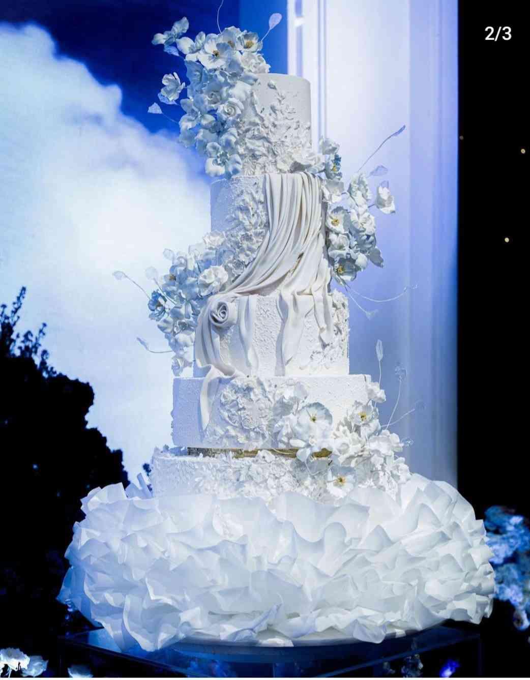 Wedding cake 6layers