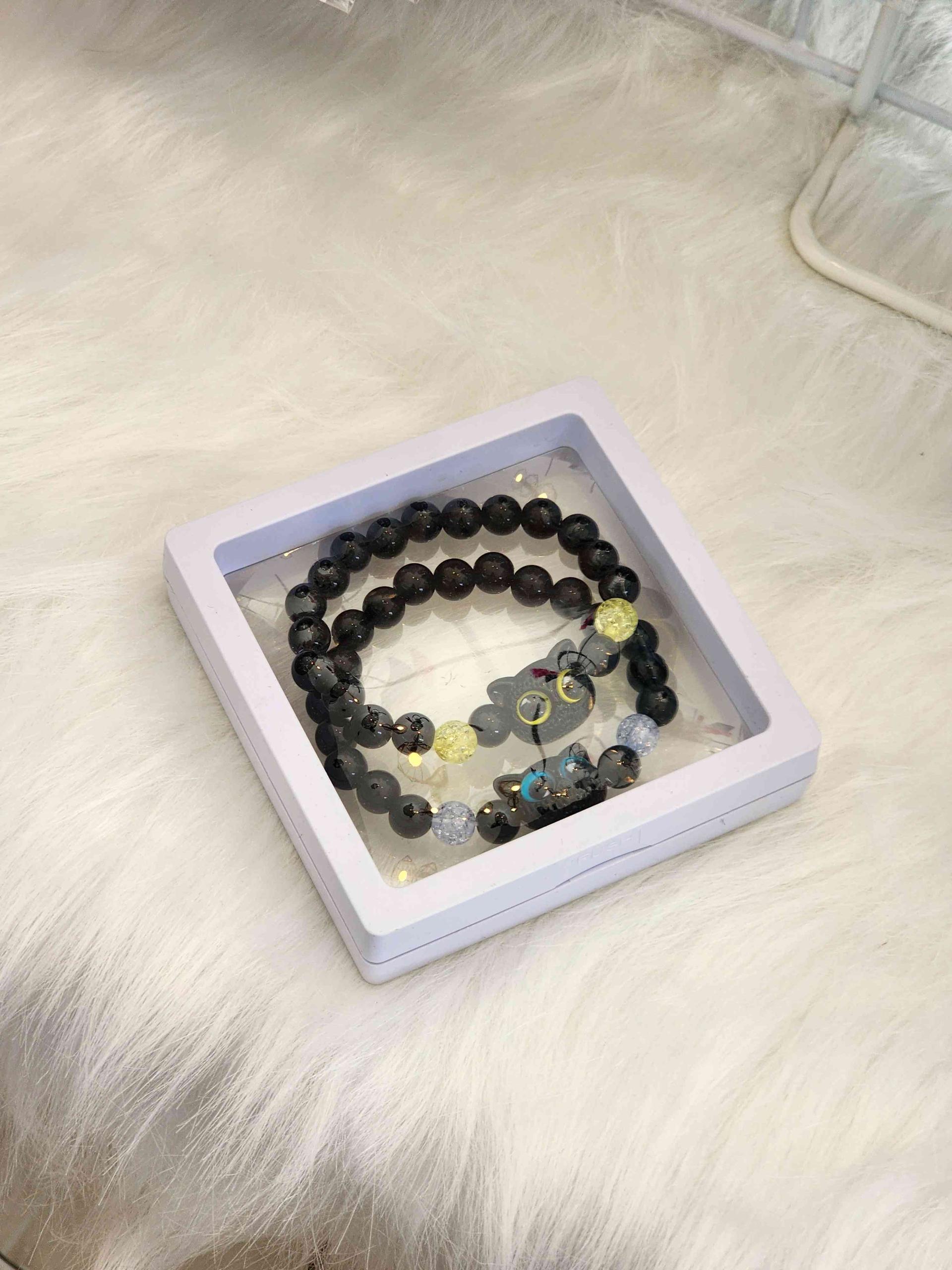 Couple cat bracelet