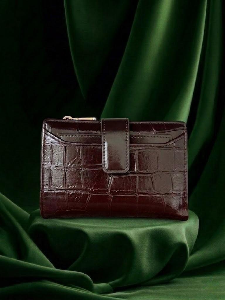 Brown Glossy Wallet