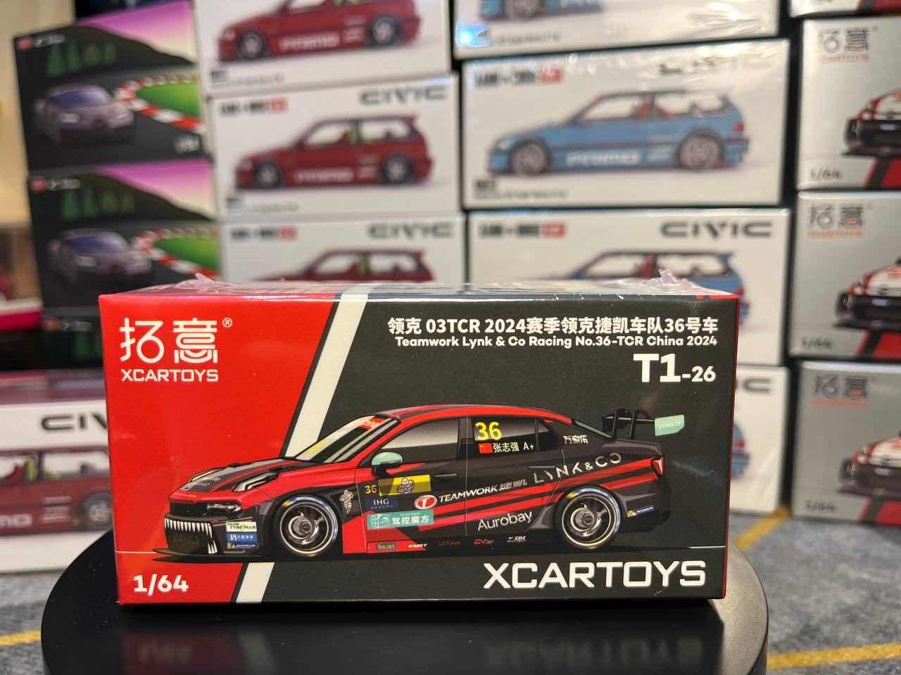 1/64 Teamwork Lynk & Co Racing No36 TRC China