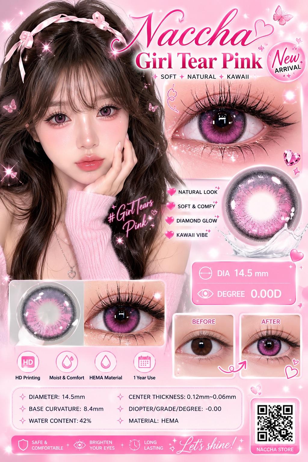 Girl Tear Pink