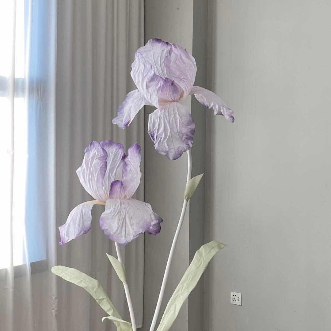 Iris flower 2pcs set