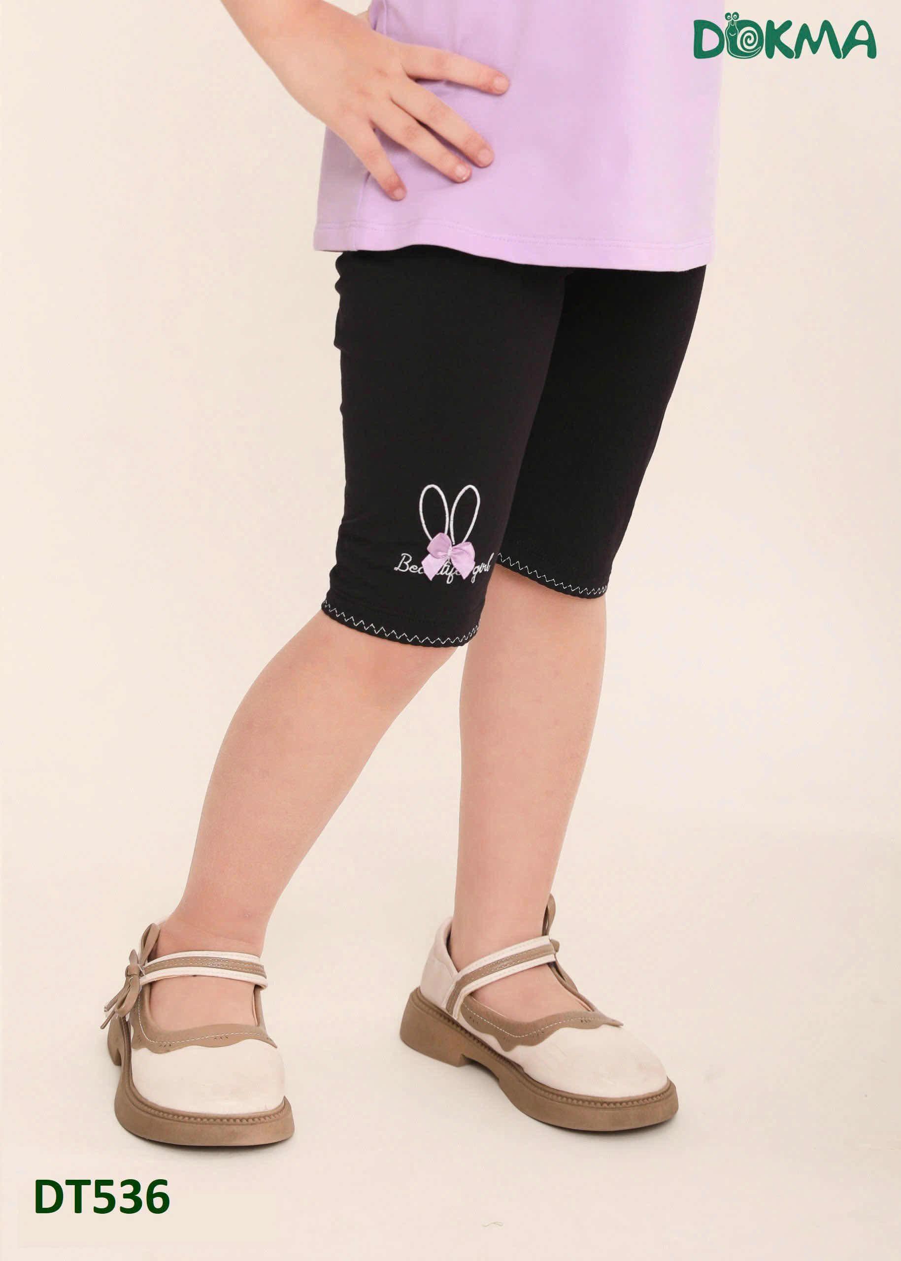 DT536 ខោស្វិតជើងខ្លីក្មេងស្រី