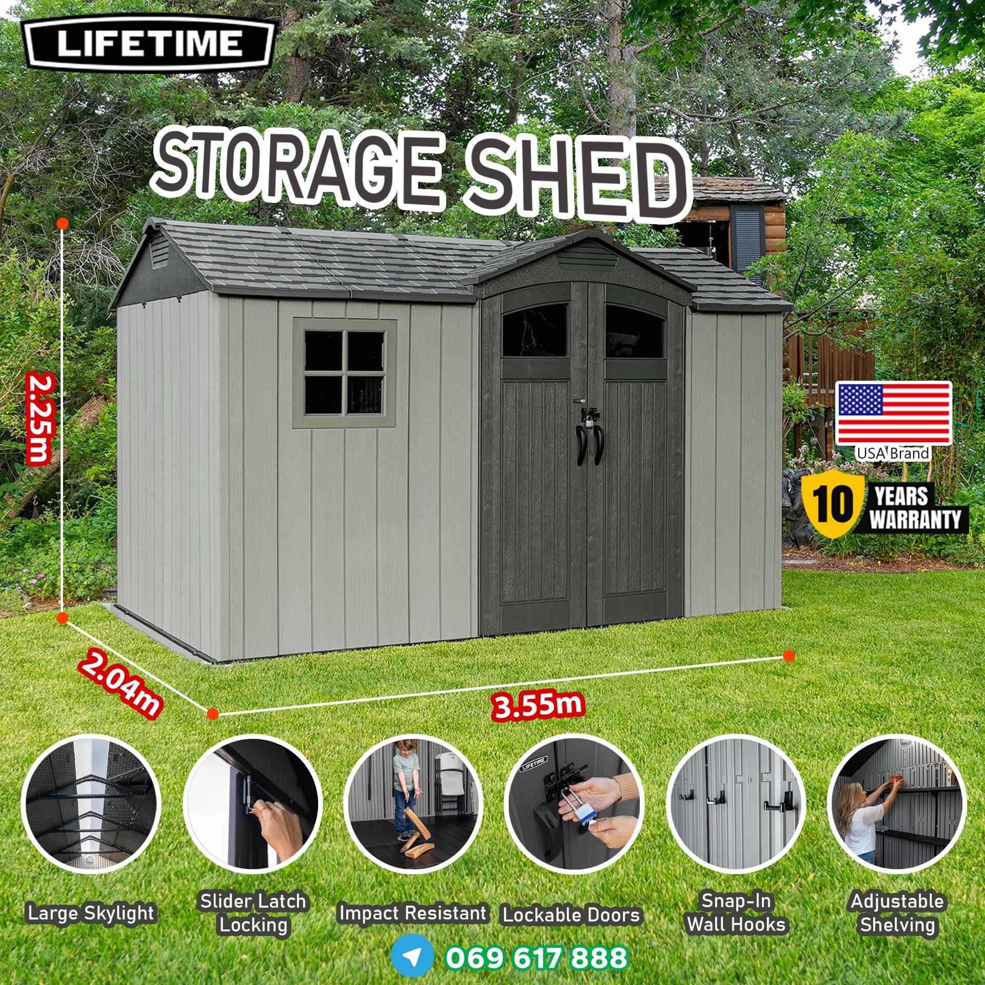 Shed Storage 2m x 3.5m