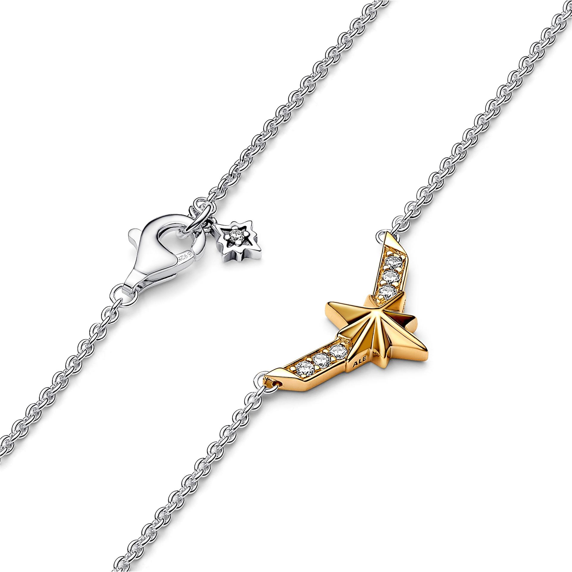 Pandora Marvel Captain Marvel Star Necklace