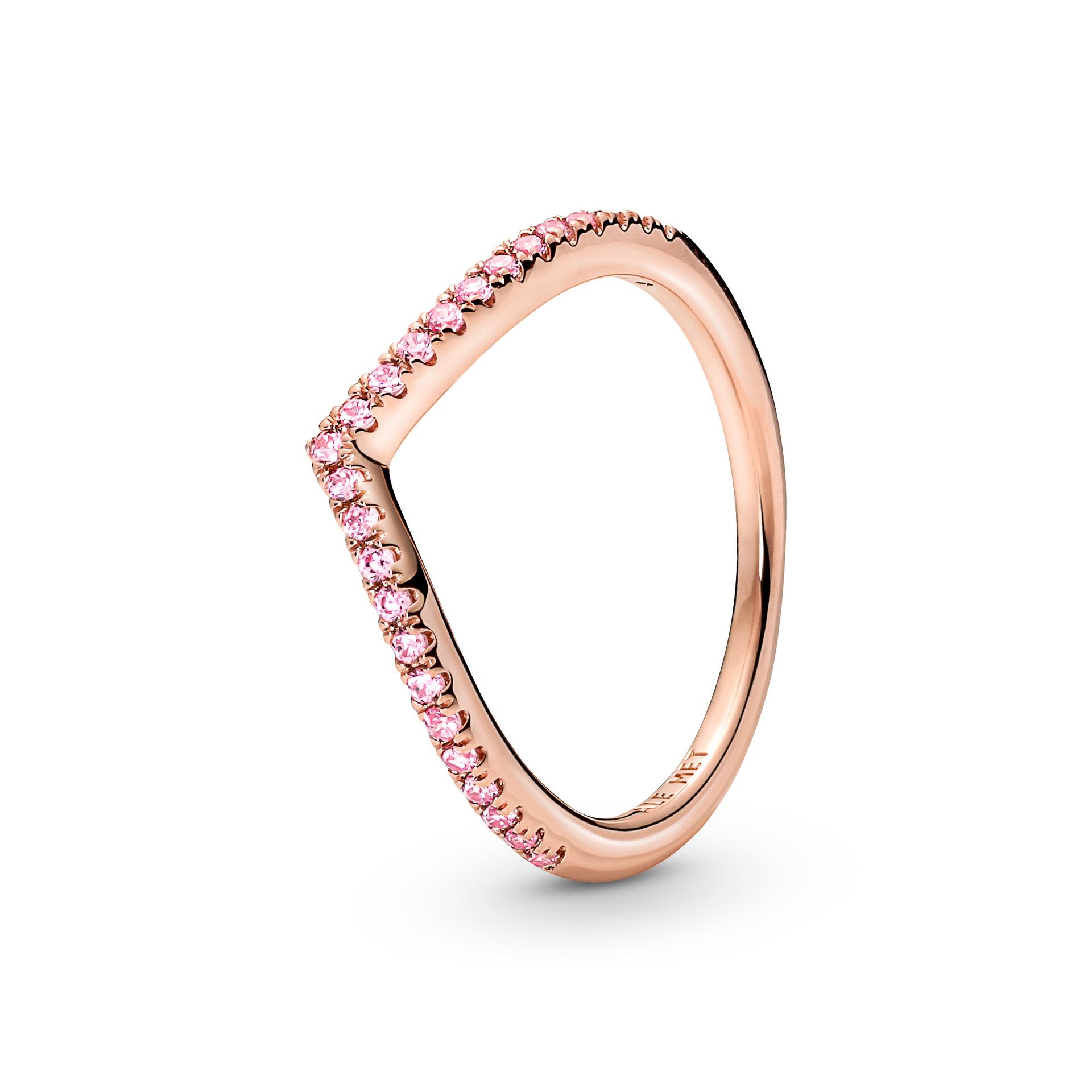 Pandora Rose Timeless Wish Sparkling Pink Ring