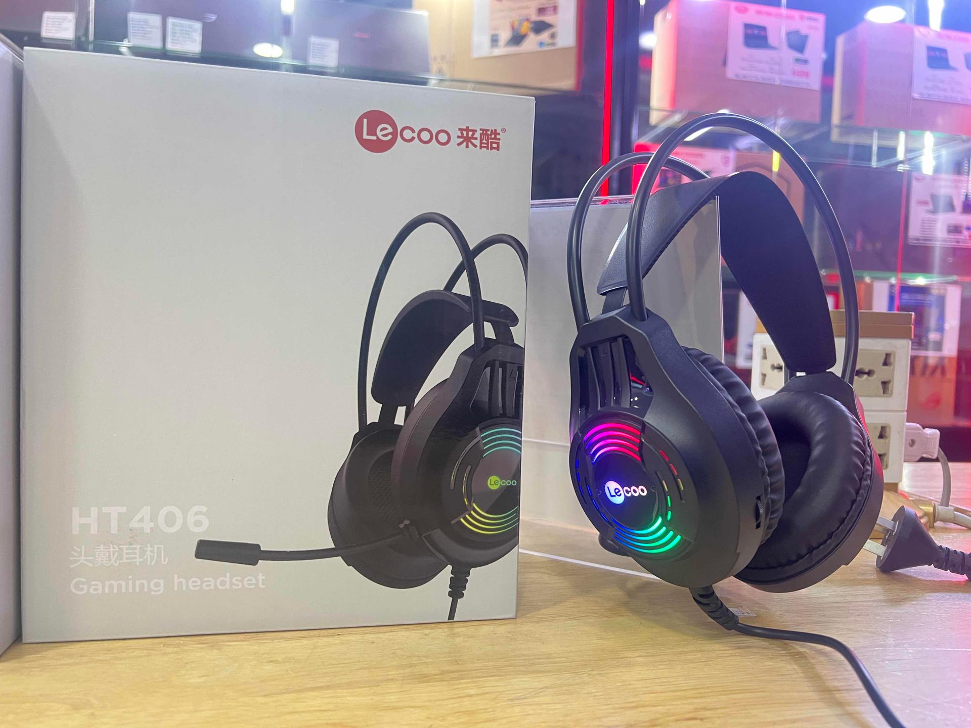 Headset GAMING Lecoo 